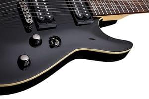 1638869417067-Schecter Omen-6 BLK Black Electric Guitar5.jpg